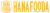 horizontal logo of the Hanafooda Brand